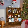 Kids Toy Storage Organizer, Children Small Bookcase and Bookshelf, Toddler Cubby Toy Storage Cabinet, Toy Shelf for Playroom 6