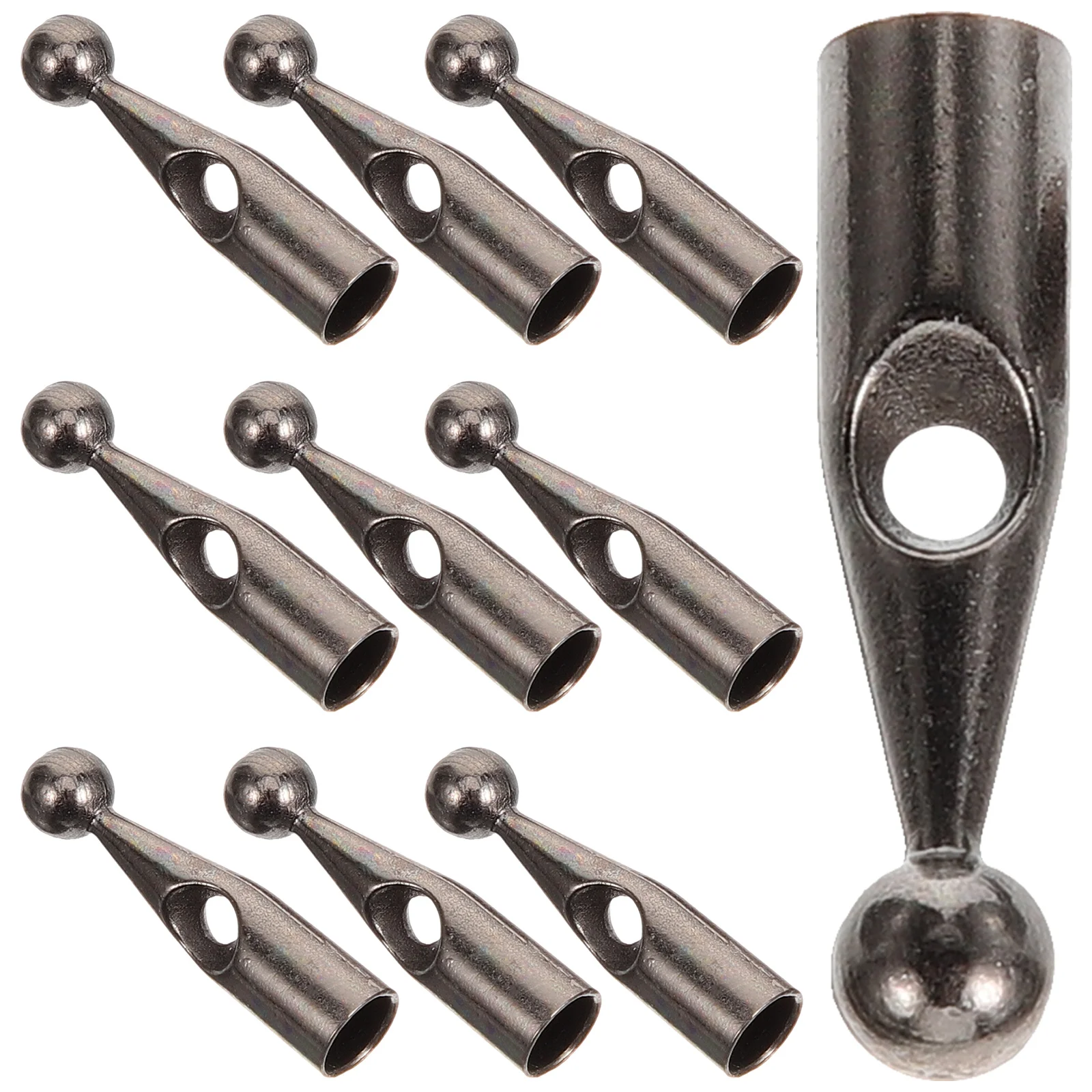 10 Pcs Umbrella Accessories Small Beads Folding Parts Repairing Tail Bone Covers for
