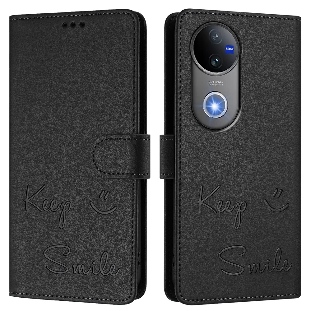 Magnetic Leather Wallet Case with Stand Flip Cover