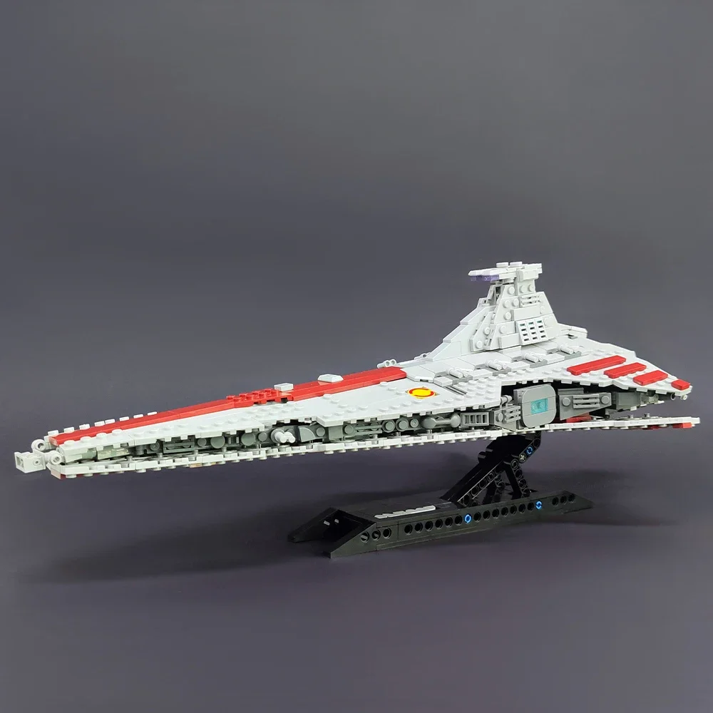 Building Block Toy Assemble Toy High-tech Moc Venator Attack Cruiser Fighter Destroyer Brick Technical Model Blocks Space Ship Combination Building Block Toys