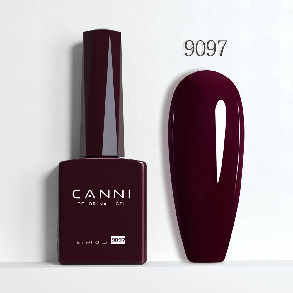 CANNI Super Glossy Glitter Cat Eye Nail Gel Polish - Hema Free Diamond Top Coat, Semi-Permanent UV LED Varnish