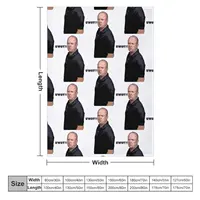 Phil Mitchell - EastEnders Throw Blanket Sofa Flannels Blankets 2