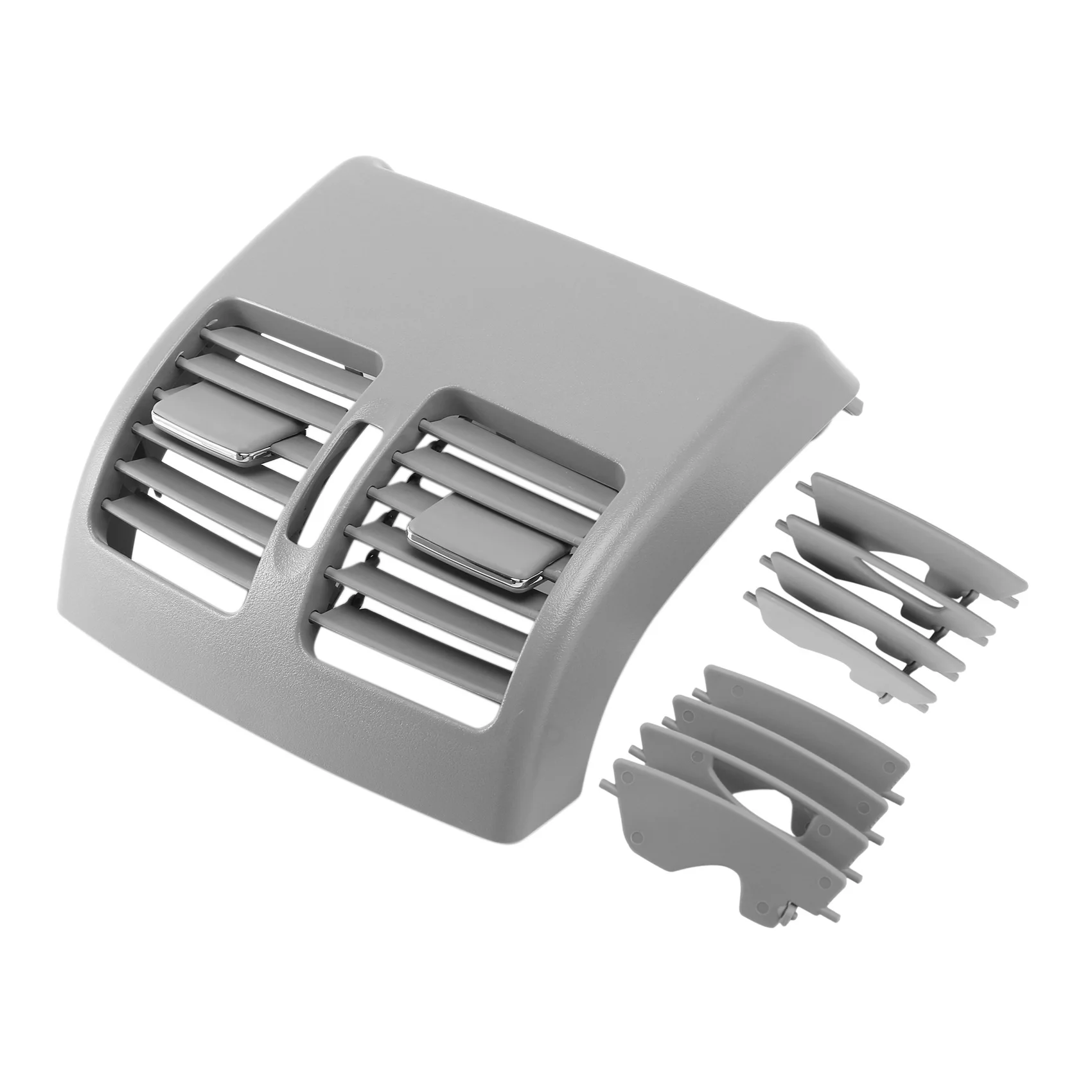 Car Rear Seat A/C Air Conditioner Vent Grille Panel for Mercedes Benz C-Class W204 C180 C200 C230 C260 C300 C350 Gray