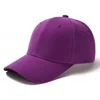 Twill Solid Baseball Cap 6 Panel Men Caps Daily Womens Summer Hat Curved Brim Adjustable Red White Purple Grey Black 2