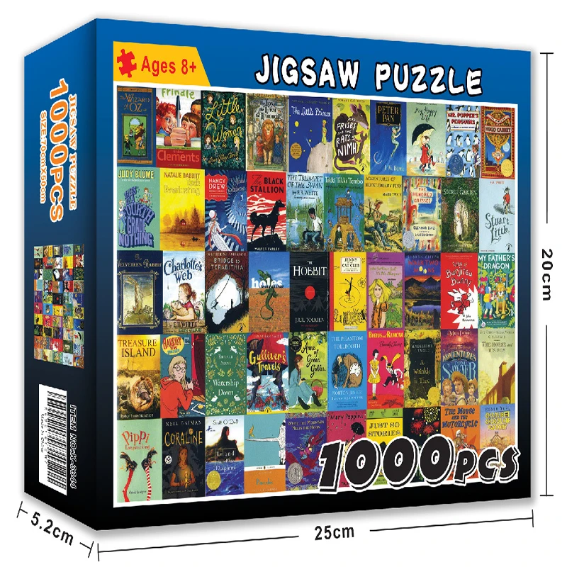 New Memory Of Childhood Puzzles For Adults 1000 Pieces Fashion Design Paper Jigsaw Games Precious Gift Box Sale Price Fidget Toy |