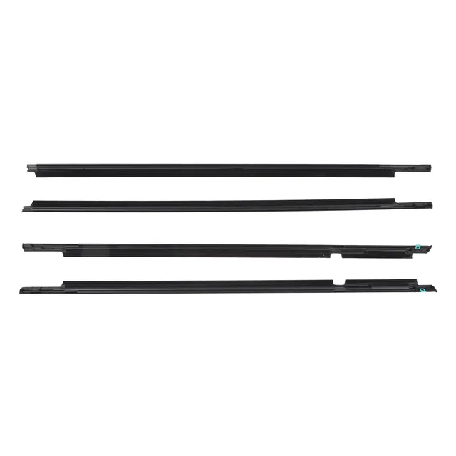 2pcs Car Front Windshield A-pillar Rubber Seal Strip Fit For Toyota Land Cruiser Prado LC250 2024-2025 Sound Insulation Strip