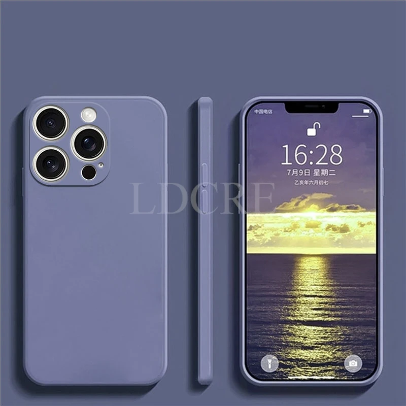 Premium Liquid Silicone TPU Rubber Phone Protector Case