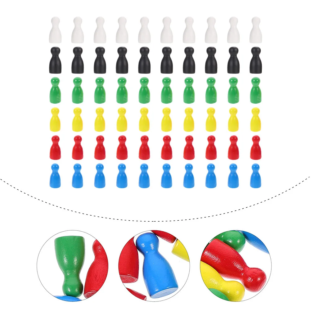 

Piece Board Game Accessories Educational Toy Tabletop Markers Component Games Pawns Tokens for Supplies