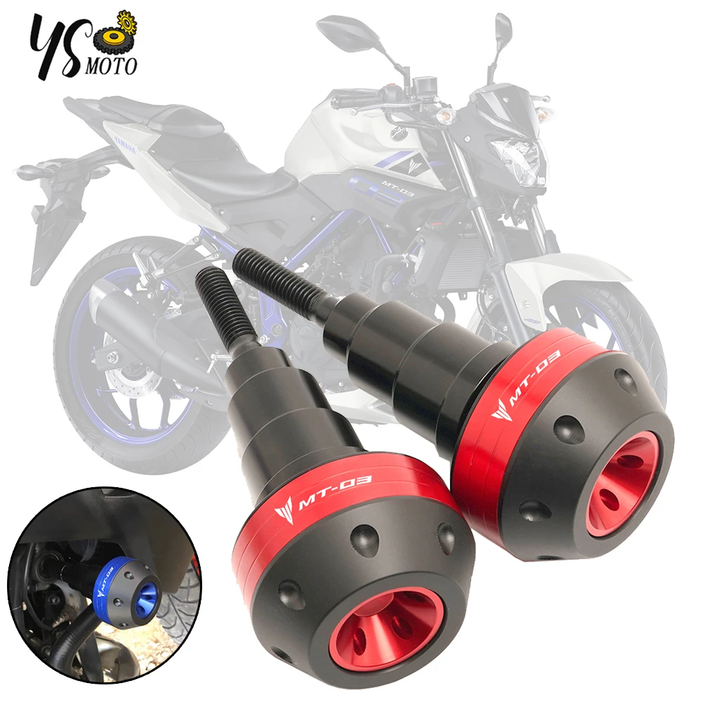 

Для YAMAHA MT-03 MT03 MT 03 2015-2022 1 пара защитная рамка для мотоцикла, ползунок, защитная Противоударная накладка