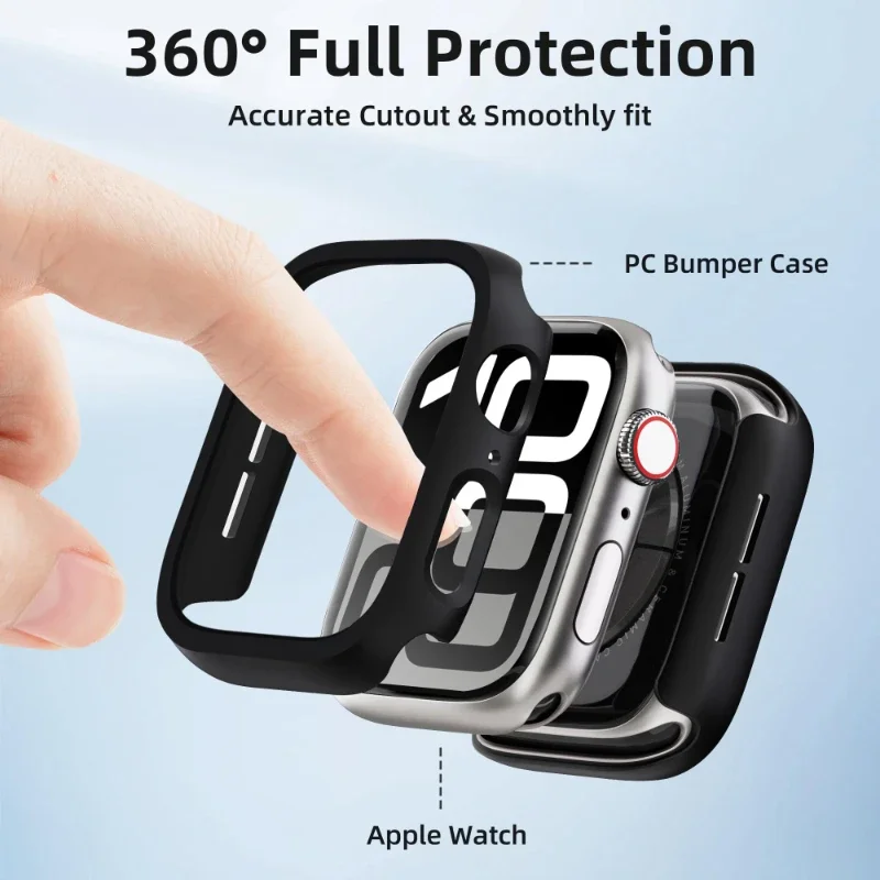 Durable Hollowed Protective Hard Case for Apple Watch Accessories