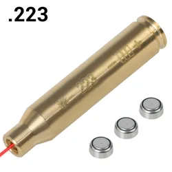 Precision Brass Laser Boresighter for Rifles and Hunting Scopes (.223)