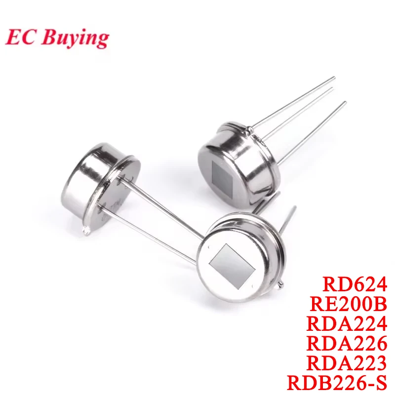 10Pcs/1pc RE200B RDA224 RDA226 RDA223 RD624 PIR Human