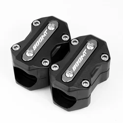 Enhanced Motorcycle Engine Guard Bumper Decorative Protector Blocks (Grey - 800MT)