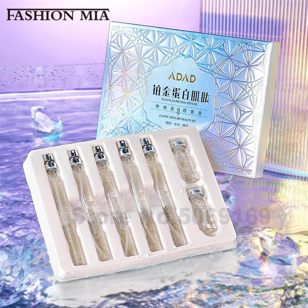 

2022 New Face Serum Platinum Active Collagen Thread Facial Essence Anti-Aging Firming Moisturizing Hyaluronic Acid Protein Wire