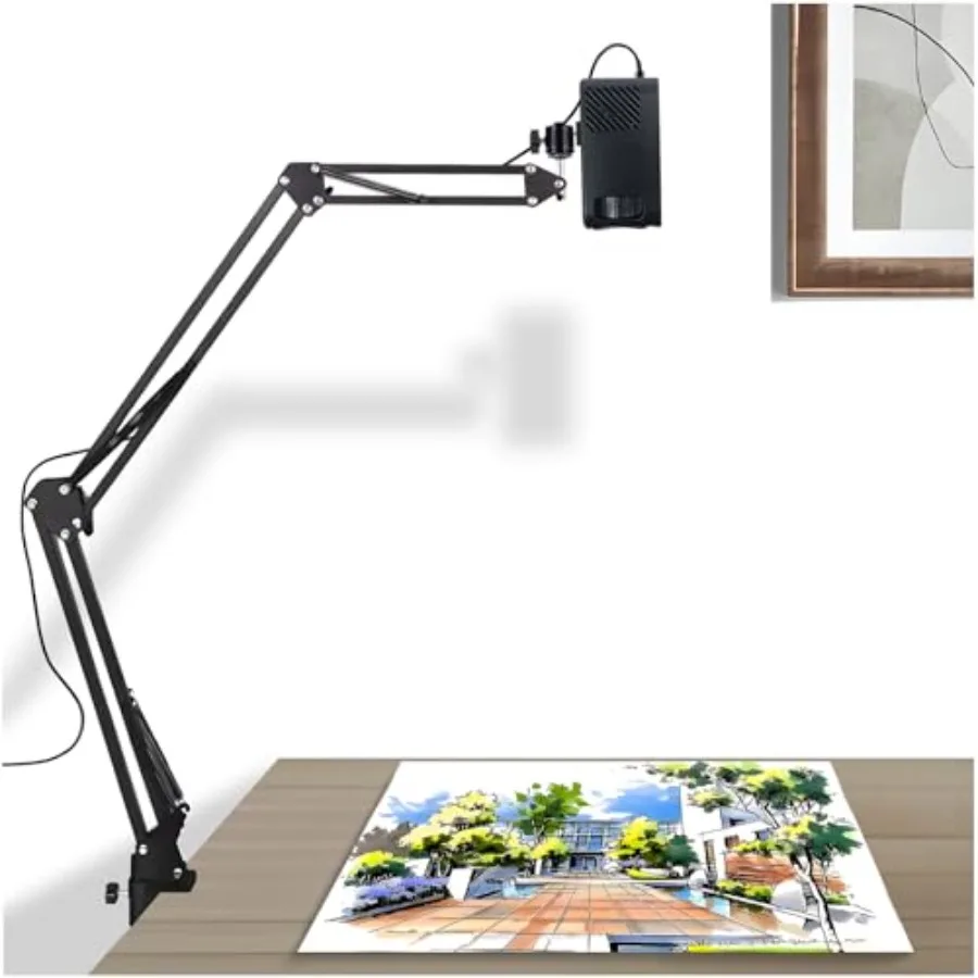 Drawing projector for tracing and sketching