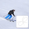 Snowboarding Goggles Prescription Glasses Adapter Ski Goggles Prescription Insert Adapter Clip 140mm Adjustable 2