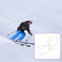 Snowboarding Goggles Prescription Glasses Adapter Ski Goggles Prescription Insert Adapter Clip 140mm Adjustable 2