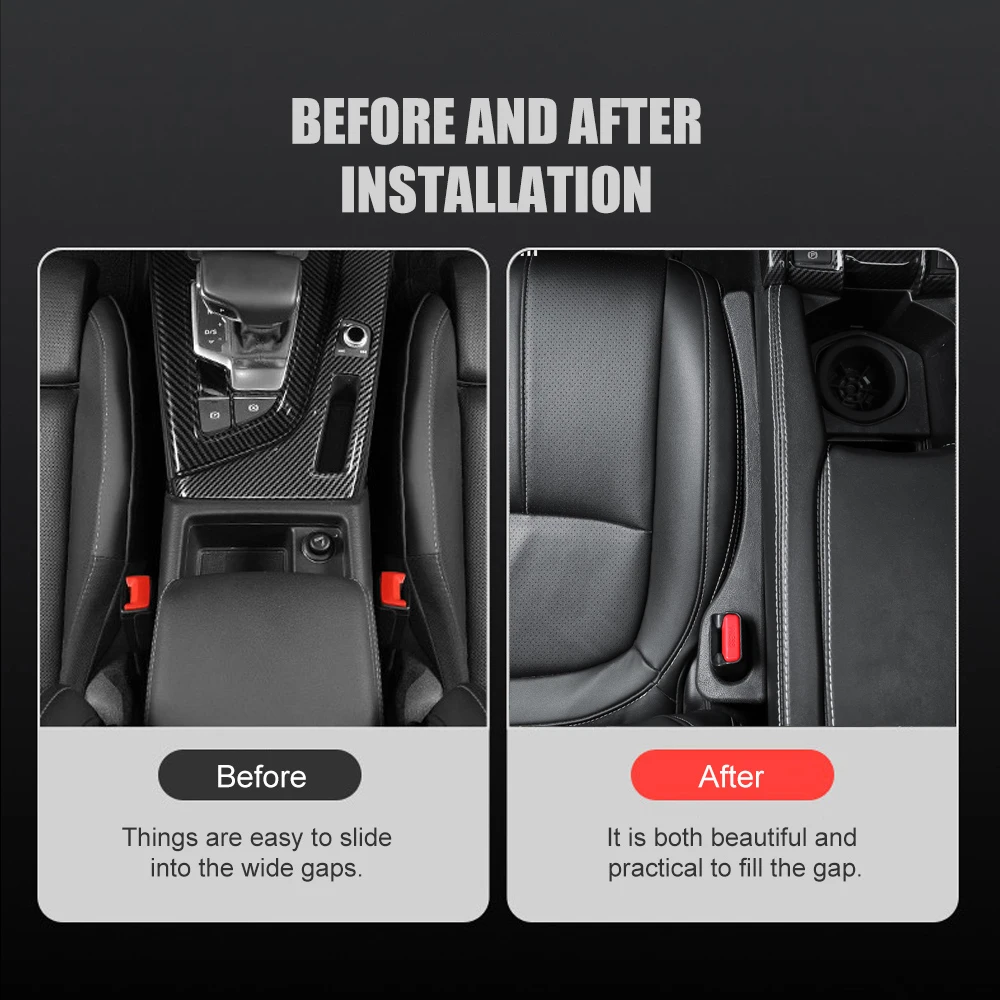 Car Seat Gap Filler Side Seam Plug Strip Styling Leak-proof Filling Interior Decoration Supplies Universal