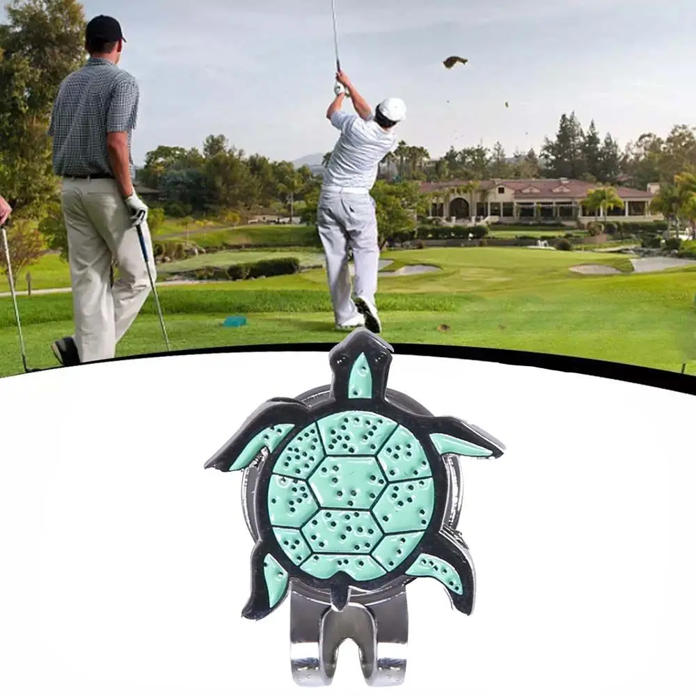 

Training Aids For Golfer Magnetic Accessories Ball Position Mark Turtle Golf Hat Clip Golf Putting Alignment Golf Ball Marker