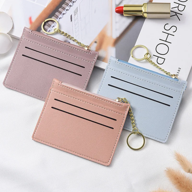 Slim Ladies Credit Card Purse Super Thin Small Credit Card Holder