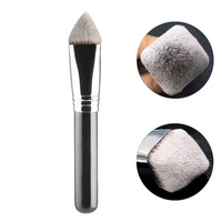 Pinceau de maquillage Kabuki pour fond de teint, pinceaux cosmétiques végétaliens, simple et grand, triangle incliné, carré et conique, luxe et de haute qualité 6