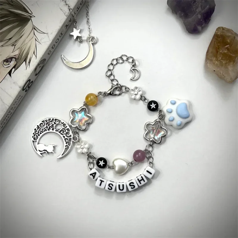 Atsushi Nakajima Bungou Stray Dogs Inspired Bracelet bangle bracelet