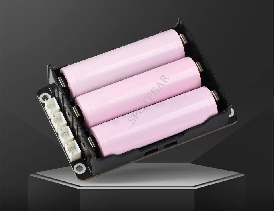 Pi 5 UPS, Suporta carregamento e descarregamento, 3S Serial Output, 5V, 5A