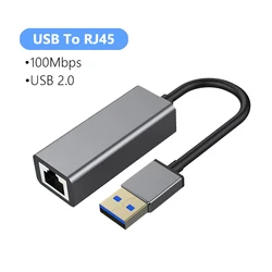 High - Speed 2.5G USB - C to Ethernet Network Adapter (100Mbps USB 2.0)