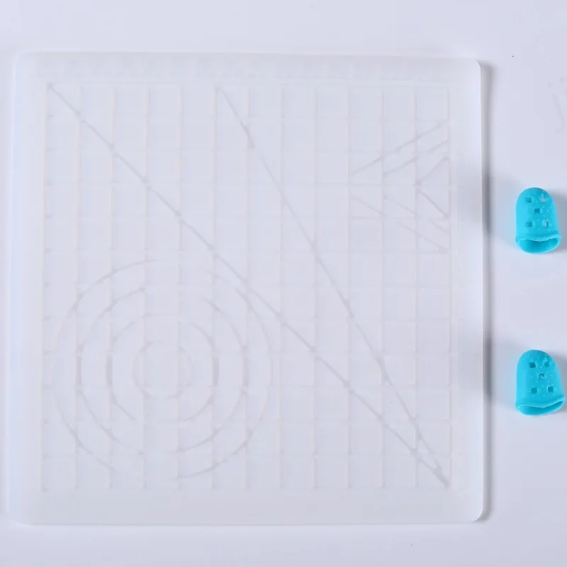 Creative Silicone Design Pad for 3D Printing with Finger Covers for Kids