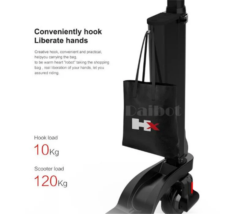 HX X6 Folding Electric Scooter | Mini Protable Backpack Adult E-Scooter