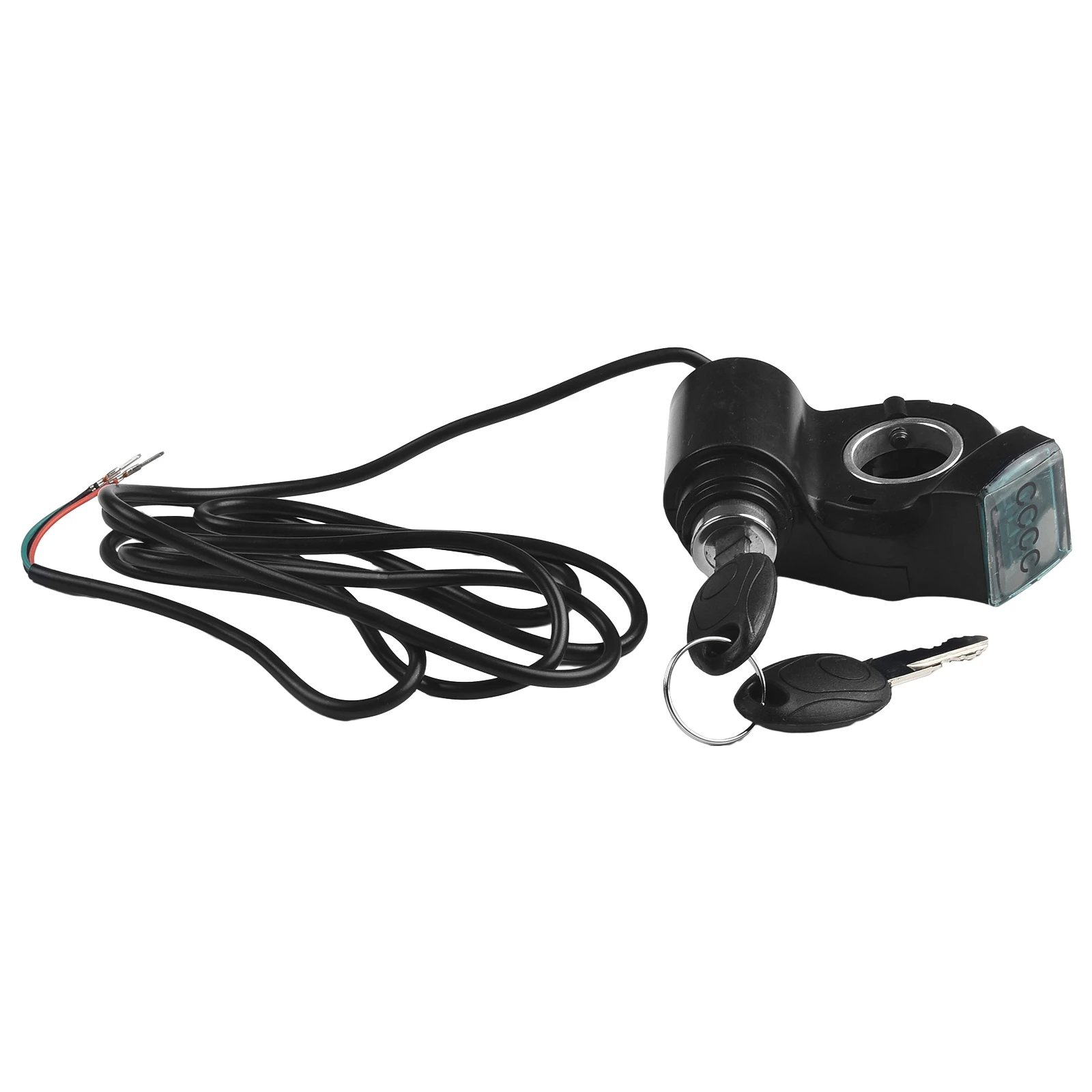 Electric Scooter Power Switch With Keys Ignition Voltmeter Digital Voltage Display Switch For Kugoo Electric Scooter Accessories electric scooter switch