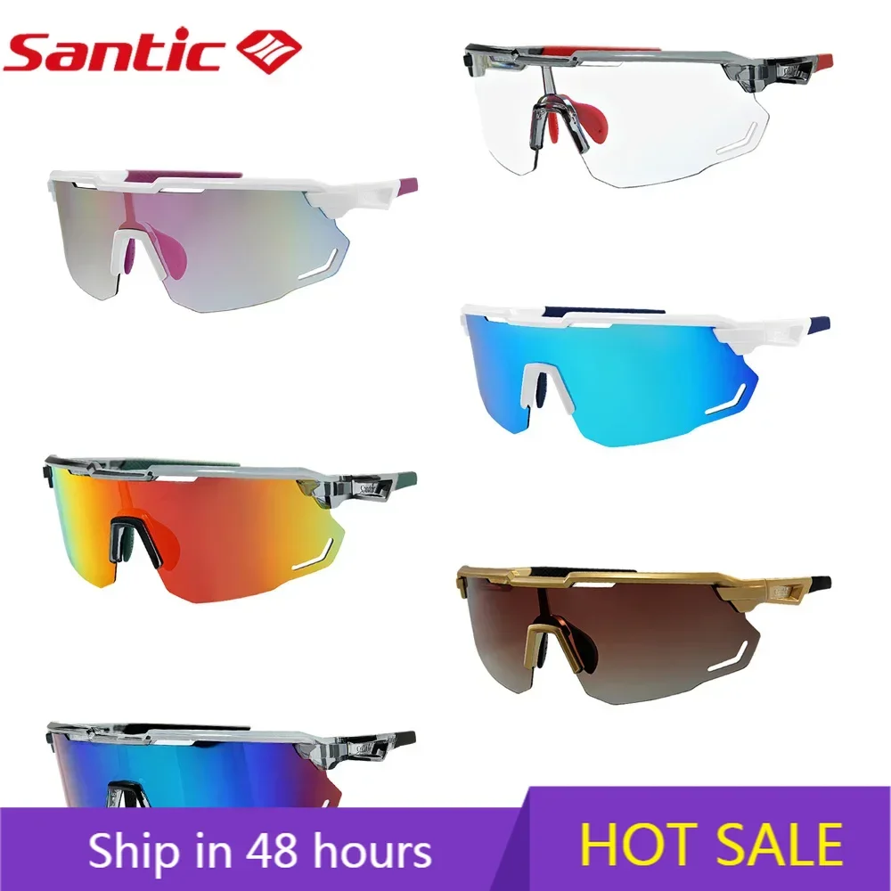 Santic Cycling Glasses Sports Polarized Glasses Outdoor Sports Sunglasses Unisex Anti-UV