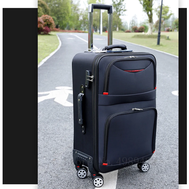 Rolling Backpack Luggage Trunk Carry-on Suitcase 20''22''24''26