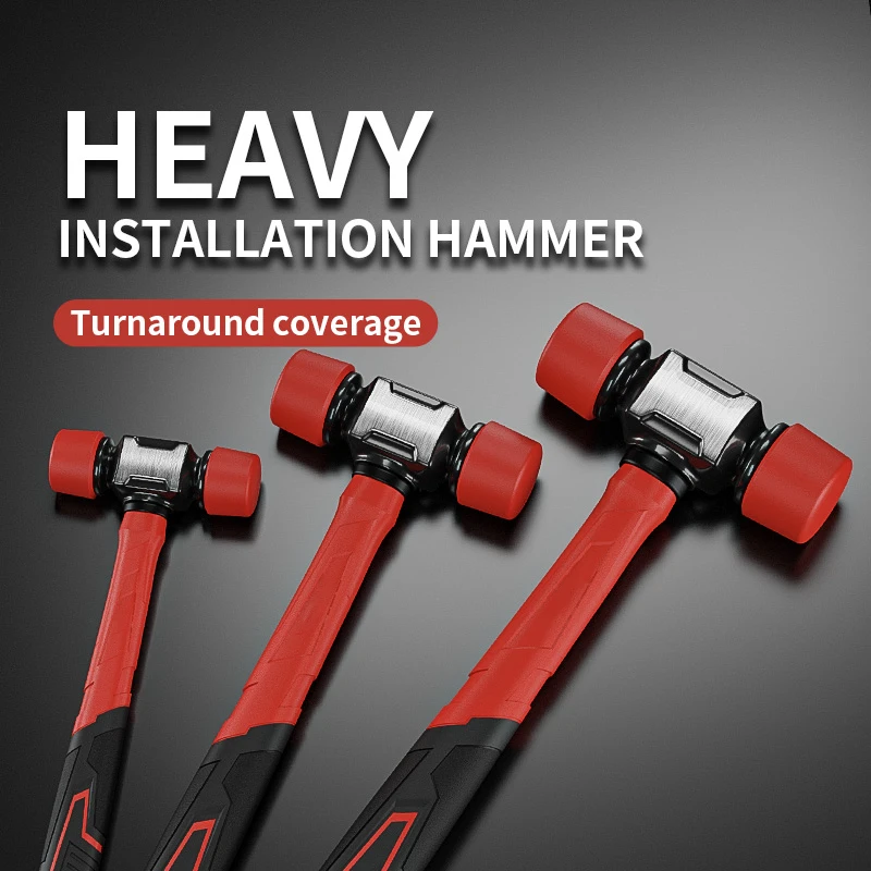 Installation Hammer Rubber Hammer Rubber Hammer Paste Floor Tile Installation Solid Tools