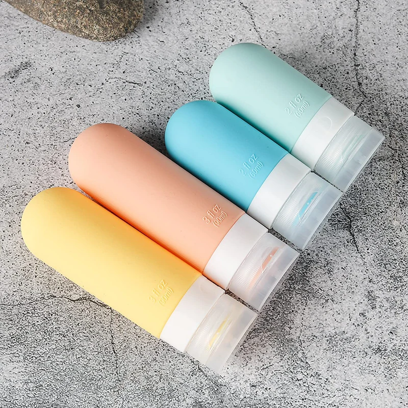 17 Pack Silicone Leak Proof Travel Bottle Set TSA-Approved Containers For Toiletries And Conditioner S437e912f3dbb4cc3896833f2a3d675e5N