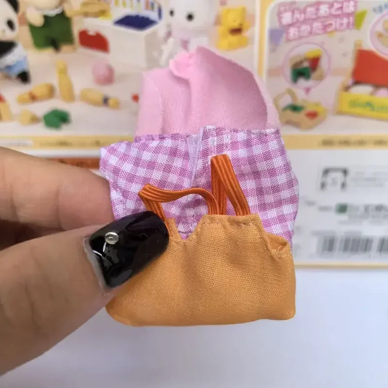 Genuine Japanese Authentic bulk goods play house toy doll animal mini ornament Defective and broken skin14 animal toy set,doll house toys