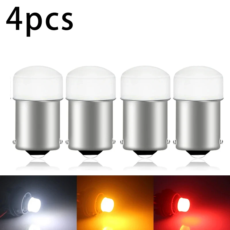 

Светодиодные противотуманные фары 1156 BA15S P21W 1157 BAY15D P21/5W, 4 шт.