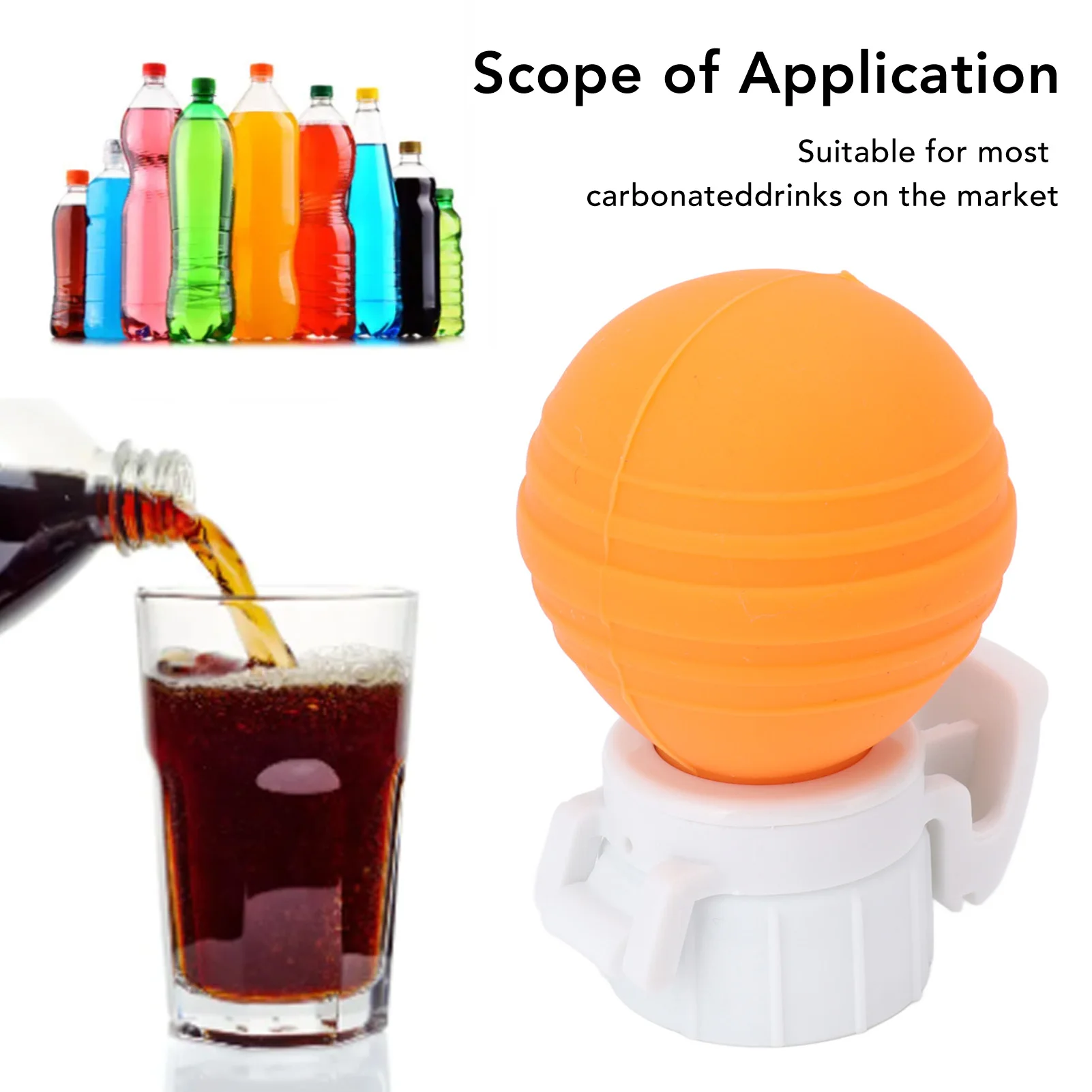 Flessen Sealer Verse Pomp, Soda Fles Deksel Siliconen Lekvrije Koolzuurhoudende Drank Luchtpomp Deksel Fizz Keeper Pomp Cap Saver Stopper Deksels (Roze