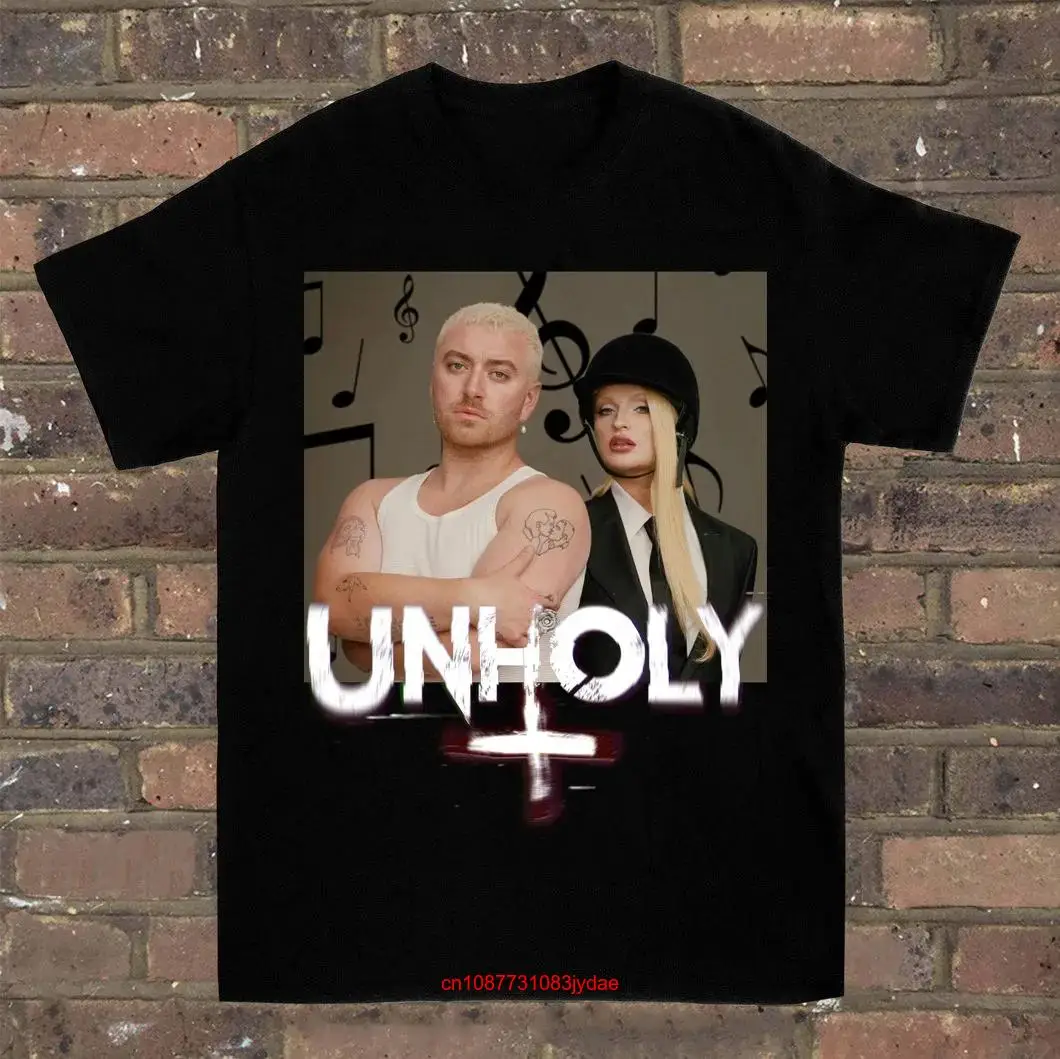 Unholy Sam Смит и Ким Петрас футболка хлопок для мужчин S-234XL FR186