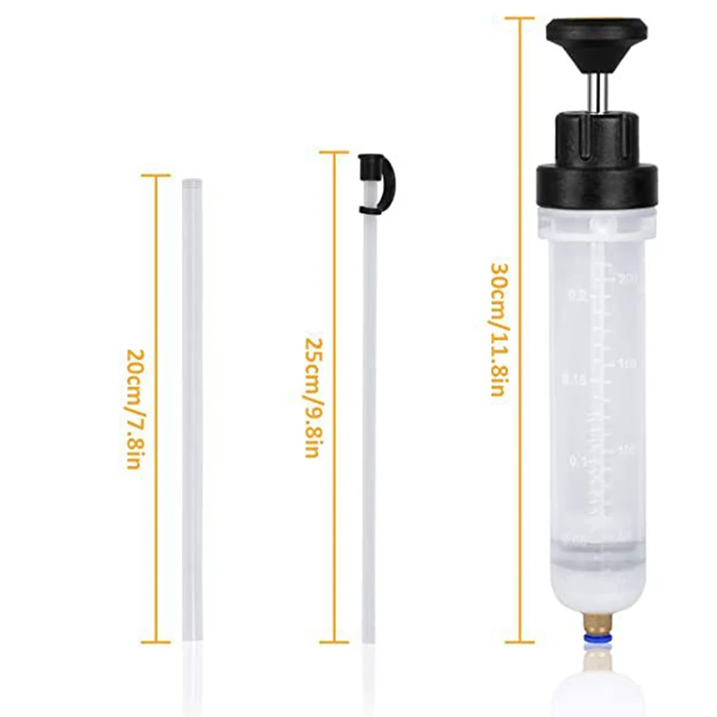 Car Oil Filling Equipment Fluid Extractor Auto Manual Fluid Extractor and Filler Syringe Pump Manual Suction Vacuum Fuel