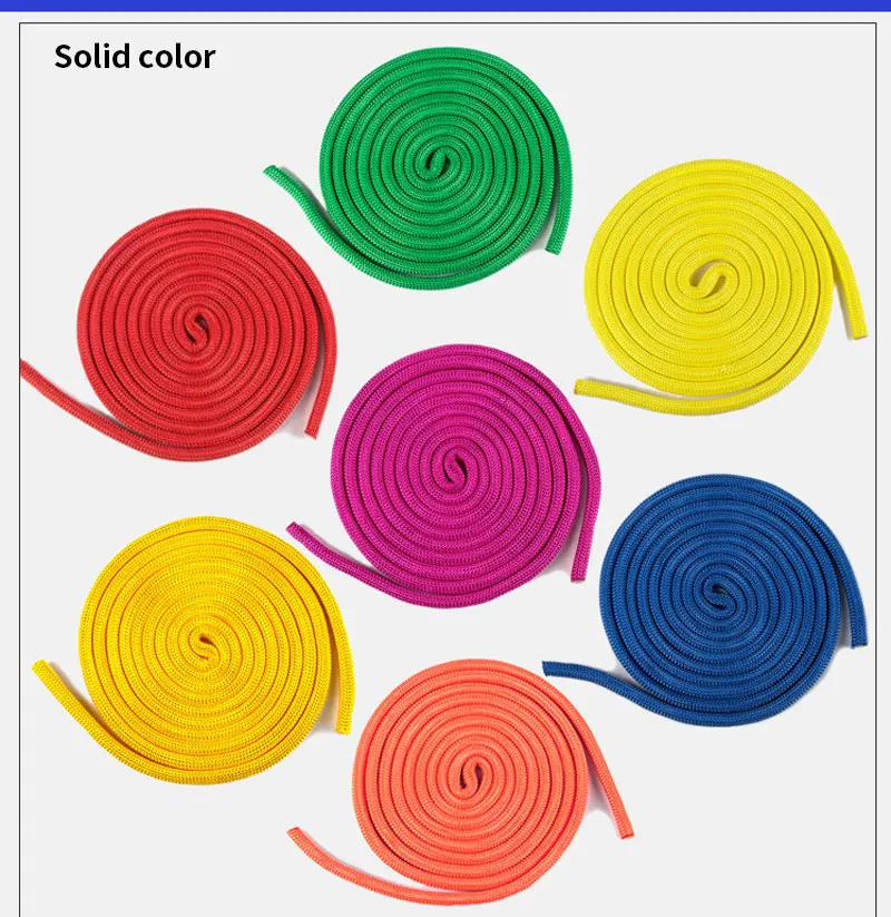 Corde à Sauter Corde De Gymnastique Rythmique Artistique Fitness Exercice Fitness Aerobic Gymnastique Saut De Enfants Rythmique Arts Corde De Sport Entraînement Couleur Corde A Sauter