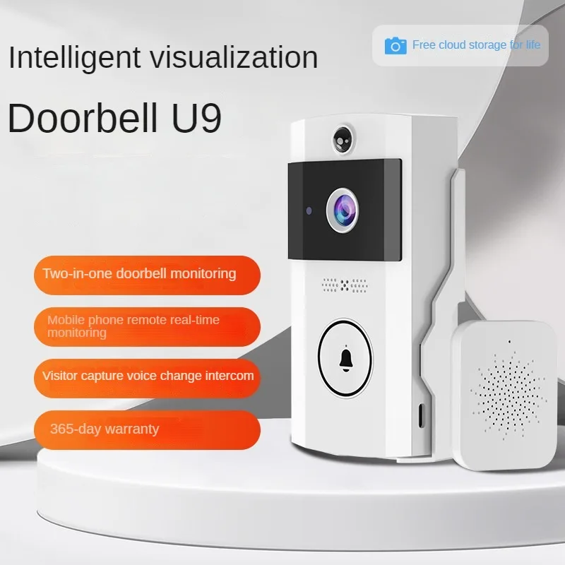 U9WirelessHomeVisualDoorbellHighDefinitionNightVisionAbility