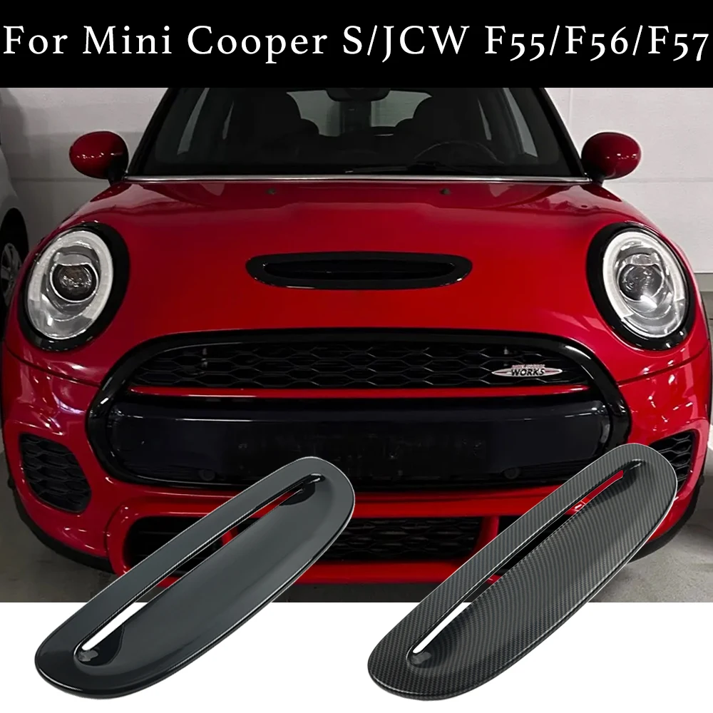 gloss-black-front-engine-bonnets-hood-vent-scoop-air-outlet-cover-trim-para-mini-cooper-s-jcw-f55-f56-f57-f54-auto-acessorios