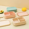 Color KidSilicone Portable Bowl Lunch Box For Baby Microwave Bento Box Feeding Fresh Food Container Feeding Children's Tableware 2