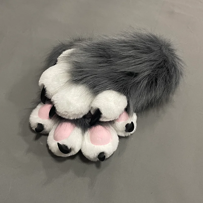 Cosplay Costumes Gloves Furry PAWS Custom Long Kigurumi Fursuit Pair Cartoon
