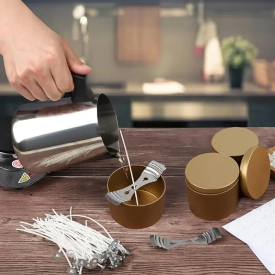 Candle Making Supplies Stainless Steel Pouring Pot Kit