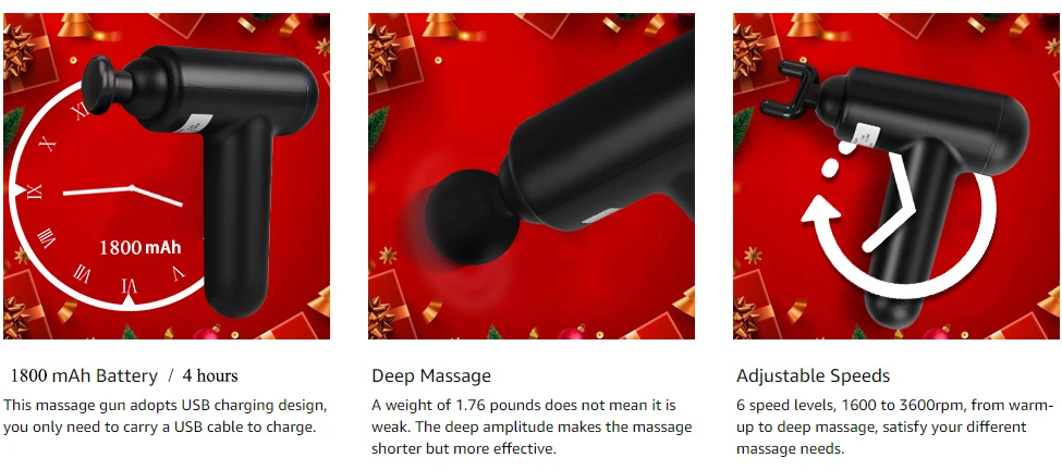 32 speed levels Electric massage Gun Slimming Body Neck back foot leg shoulder Massager Muscle Fascia Gun percussion massagers