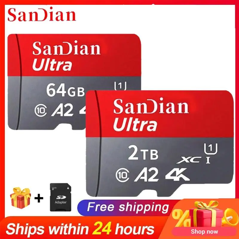 Scheda Sd Originale 2Tb 128Gb 256Gb 512Gb Scheda Di Memoria Sd Scheda Video Ad Alta Velocità Class10 A2 Scheda Di Memoria Per Telefono