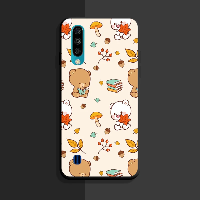 Case For ZTE Blade A7 2019 2020 Coque Soft Silicone Fashion Phone Bags for ZTE A 7 a7 Cartoon Animal Cover Printing Back Bumper cell phone lanyard pouch Cases & Covers