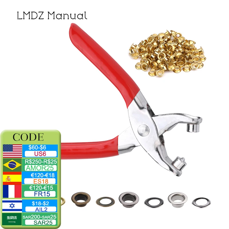 Leather Craft Tools Eyelets Eyelets Leather Belts Leather Manual